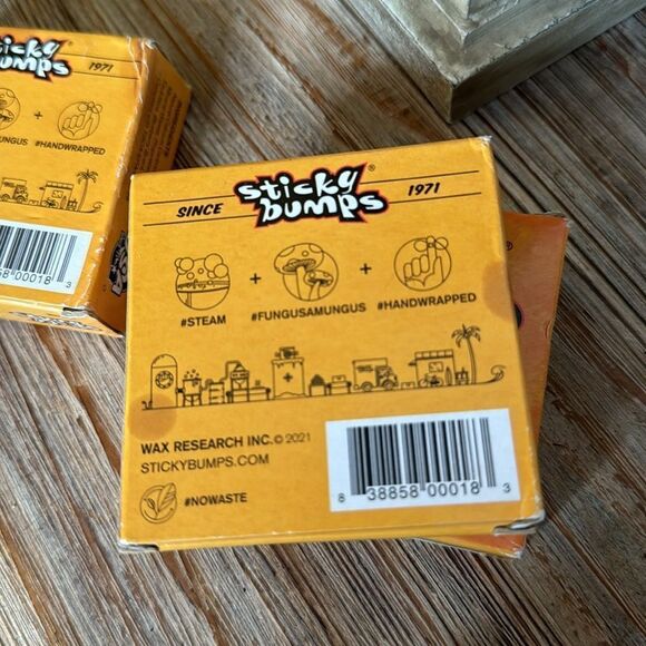 STICKY BUMPS WARM BAR Surfboard Wax 3 Pack Surf Beach - Picture 5 of 5